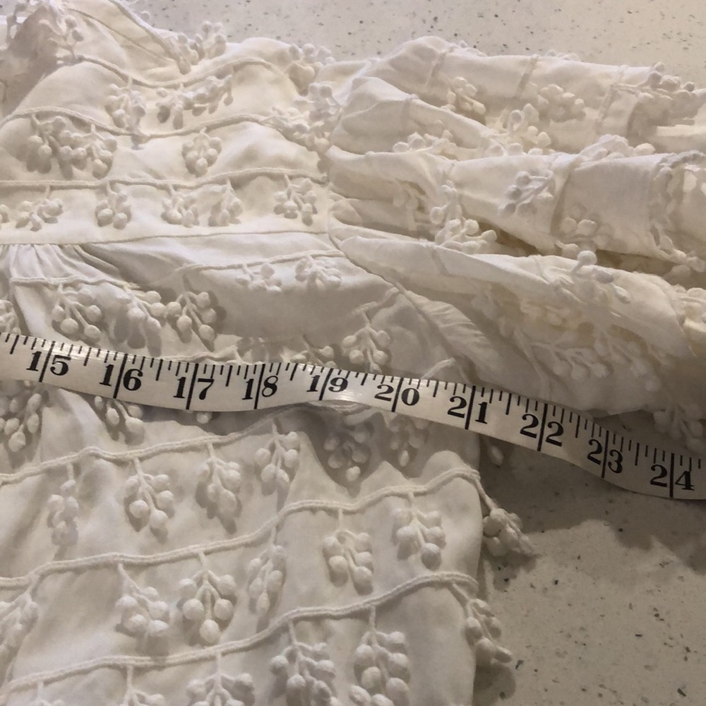 Farm Rio fringe detail short sleeve blouse - Picture 10 of 12